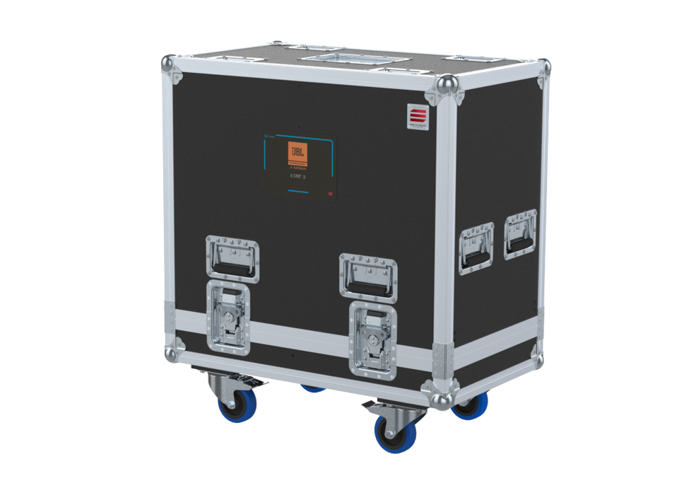 Santosom Cabinet Flight case STD, 2x JBL-EON712