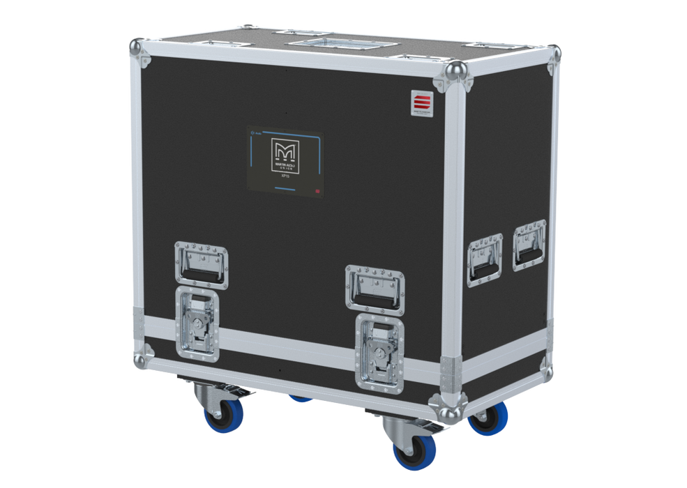 Santosom Cabinet Flight case PRO, 2x Martin Audio XP15
