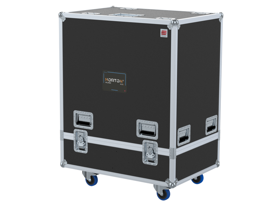 Santosom Cabinet Flight Case PRO, 6x Norton ALS1