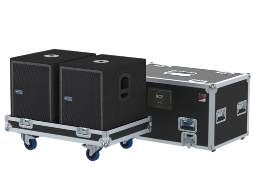 SANTOSOM Cabinet Flight case PRO, 2x RCF TTS 12-A SUB