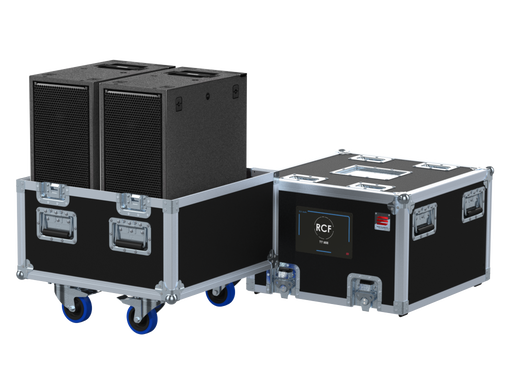 Santosom Cabinet Flight case PRO, 2x RCF TT 808