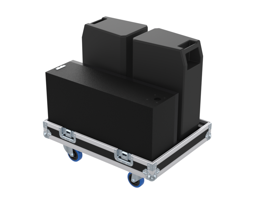 SANTOSOM POINT SOURCE Flight case PRO, 2x TT Audio GT8