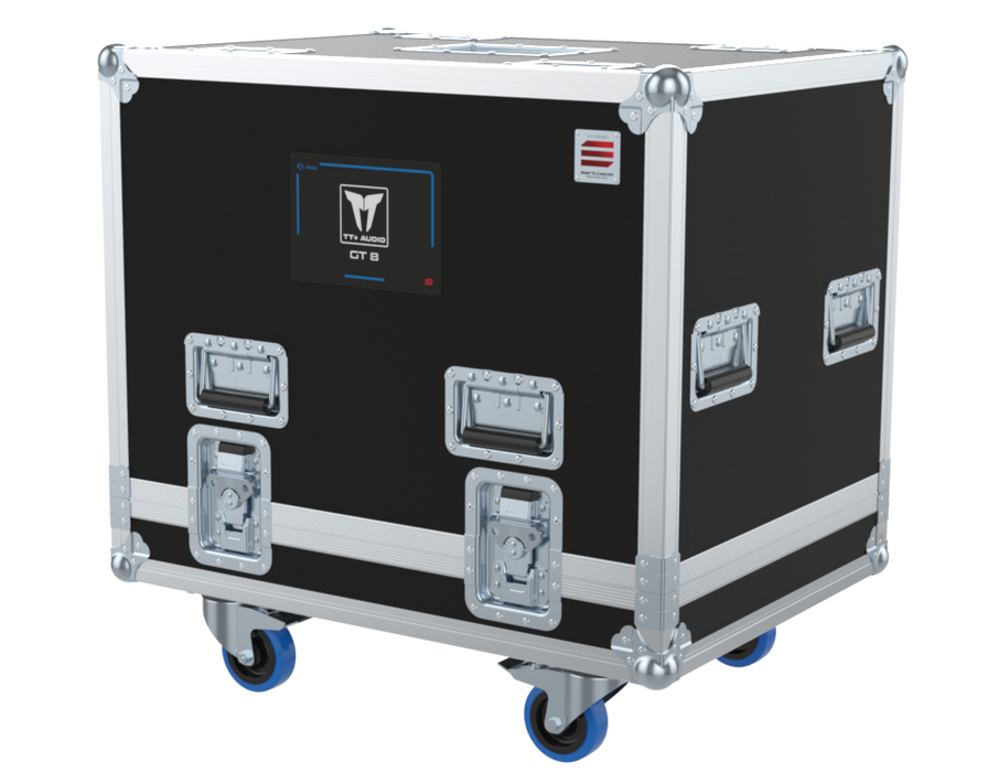 SANTOSOM POINT SOURCE Flight case PRO, 2x TT Audio GT8