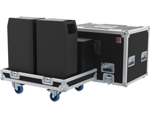 SANTOSOM POINT SOURCE Flight case PRO, 2x TT Audio GT8
