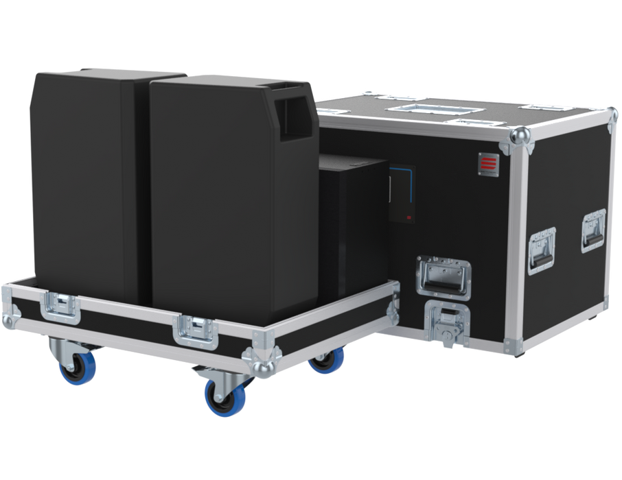 SANTOSOM POINT SOURCE Flight case PRO, 2x TT Audio GT8