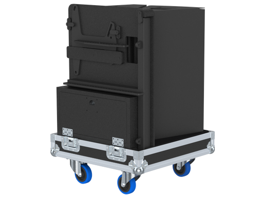 Santosom Cabinet Flight case PRO-21, 2x D&B AL series