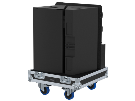 Santosom Cabinet Flight case PRO-21, 2x D&B AL series