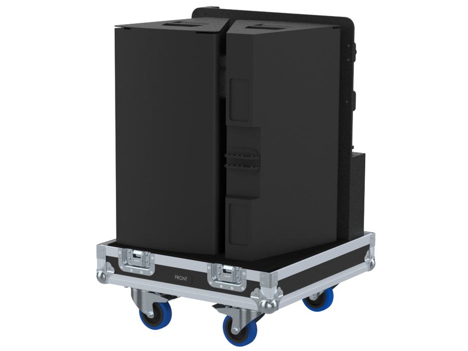 Santosom Cabinet Flight case PRO-21, 2x D&B AL series