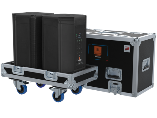 Santosom Cabinet Flight case PRO, 2x JBL PRX 908