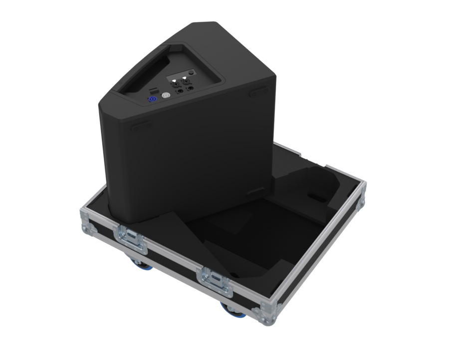 SANTOSOM Flight Case, 2x LD Systems MON 15 A G3