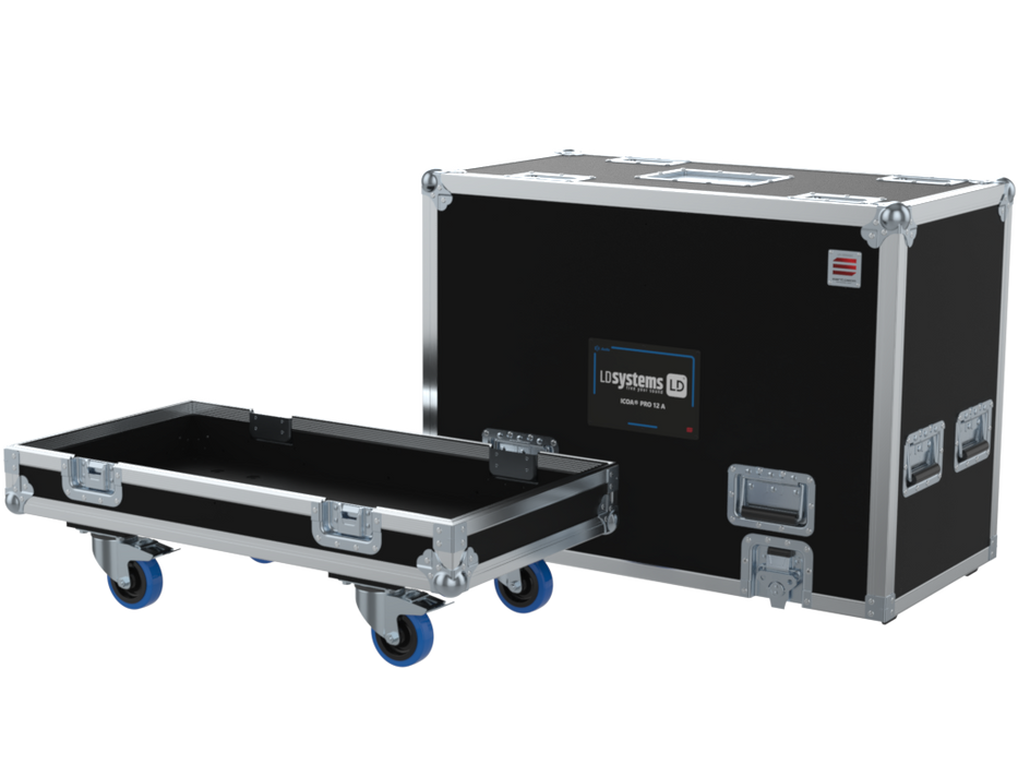 Santosom Cabinet Flight case PRO, 2x LD System ICOA® PRO 12 A