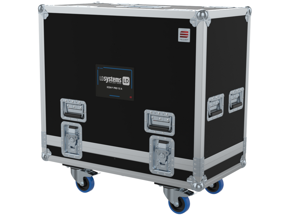 Santosom Cabinet Flight case PRO, 2x LD System ICOA® PRO 12 A
