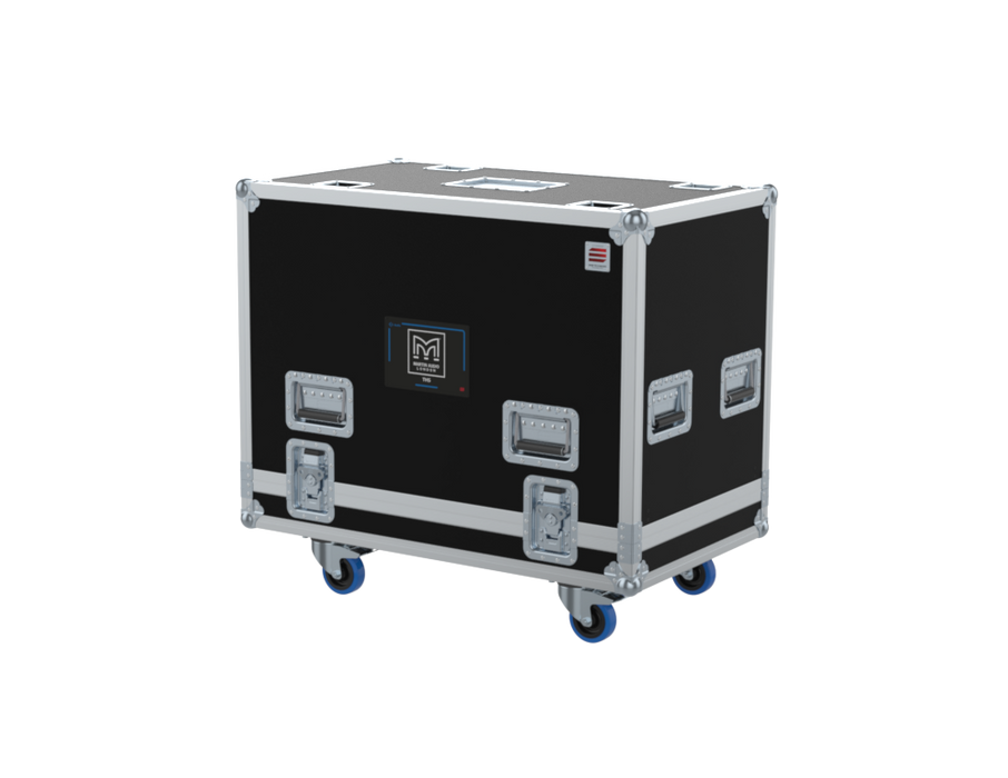 Santosom Cabinet Flight case PRO, 2x Martin Audio THS