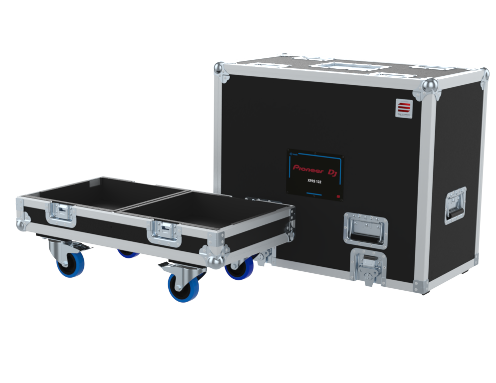 Santosom Cabinet Flight case PRO, 2x PIONEER XPRS 122