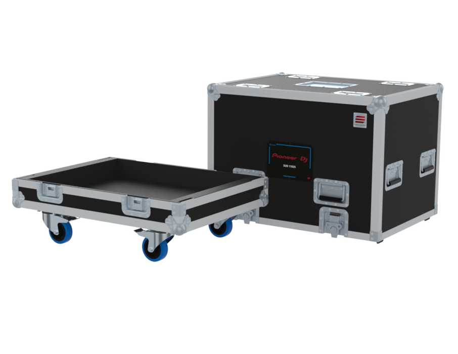 Santosom Monitor Flight Case, 1x PIONEER SUB 1182S
