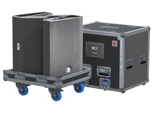 Santosom Cabinet Flight case PRO, 2x RCF NX 12-SMA