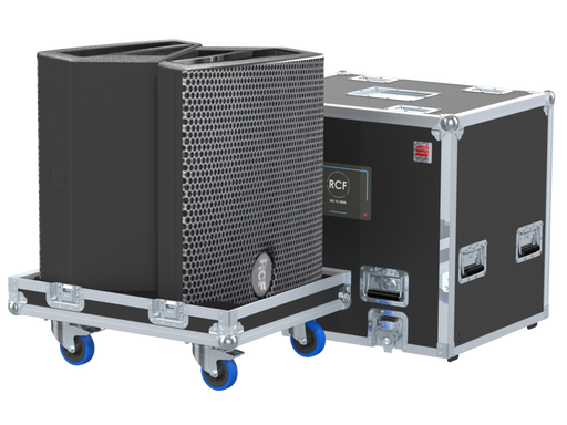 Santosom Cabinet Flight case PRO, 2x RCF NX 15-SMA