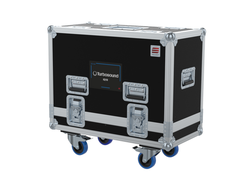 Santosom Cabinet Flight case PRO, 2x Turbosound iQ10