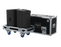Santosom Cabinet Flight case PRO, 2x Turbosound iQ10