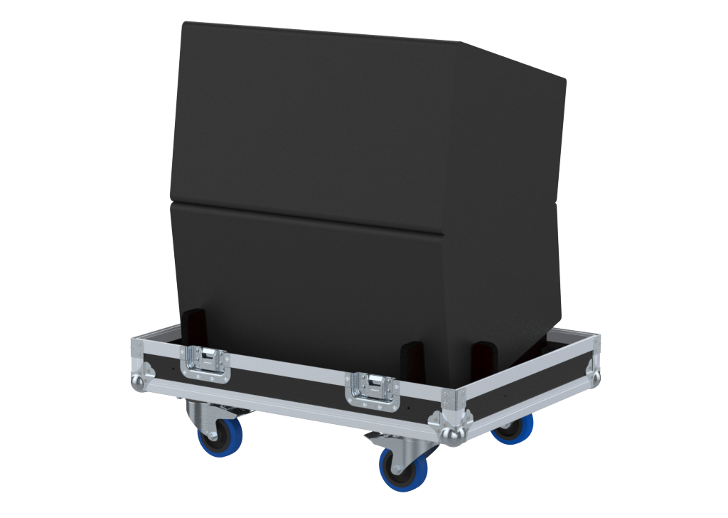 Santosom Cabinet Flight case PRO, 2x Martin Audio TORUS T1215