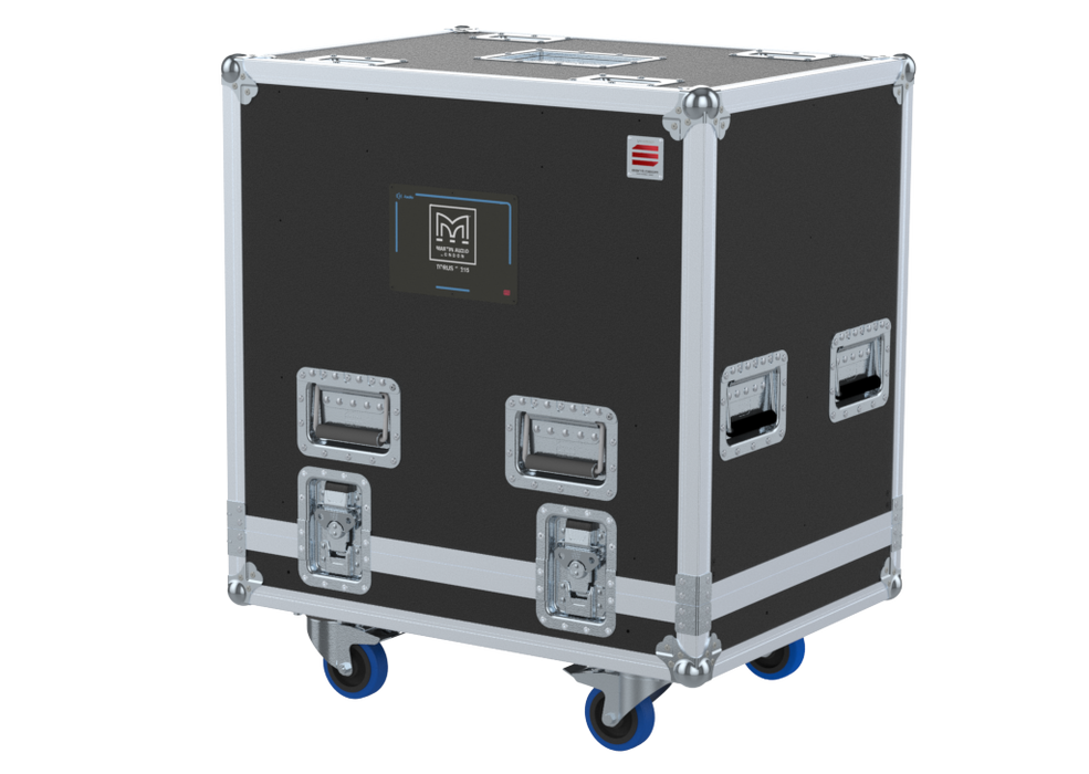 Santosom Cabinet Flight case PRO, 2x Martin Audio TORUS T1215
