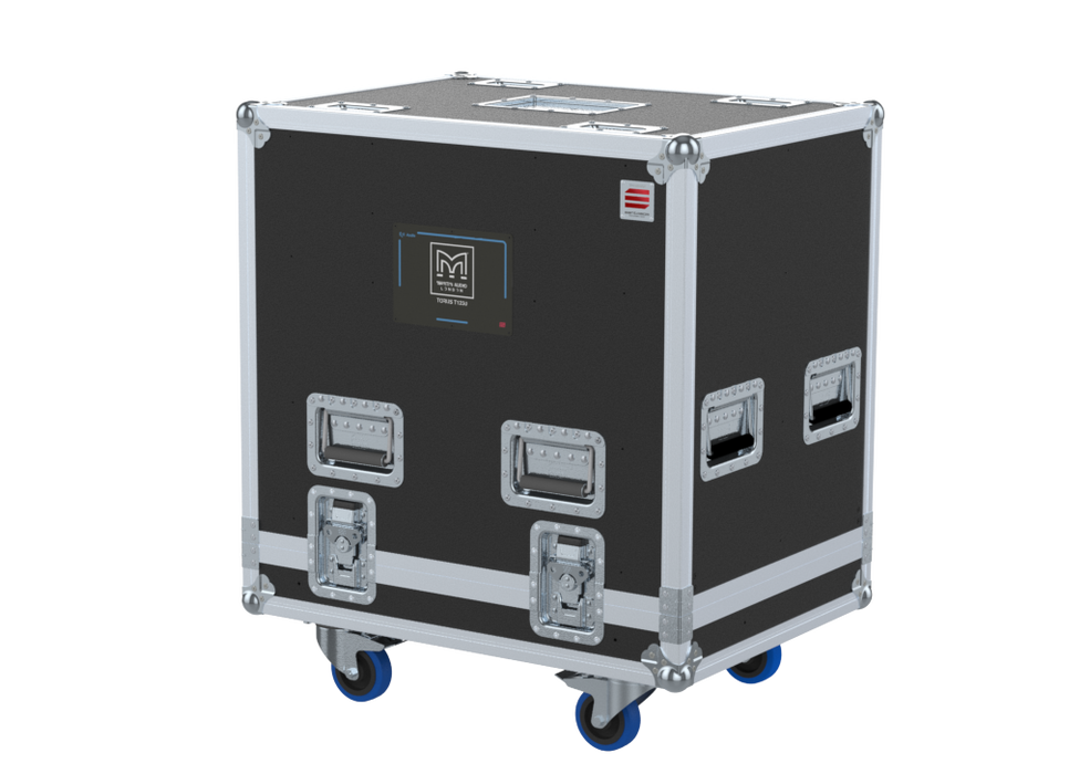 Santosom Cabinet Flight case PRO, 2x Martin Audio TORUS T1230
