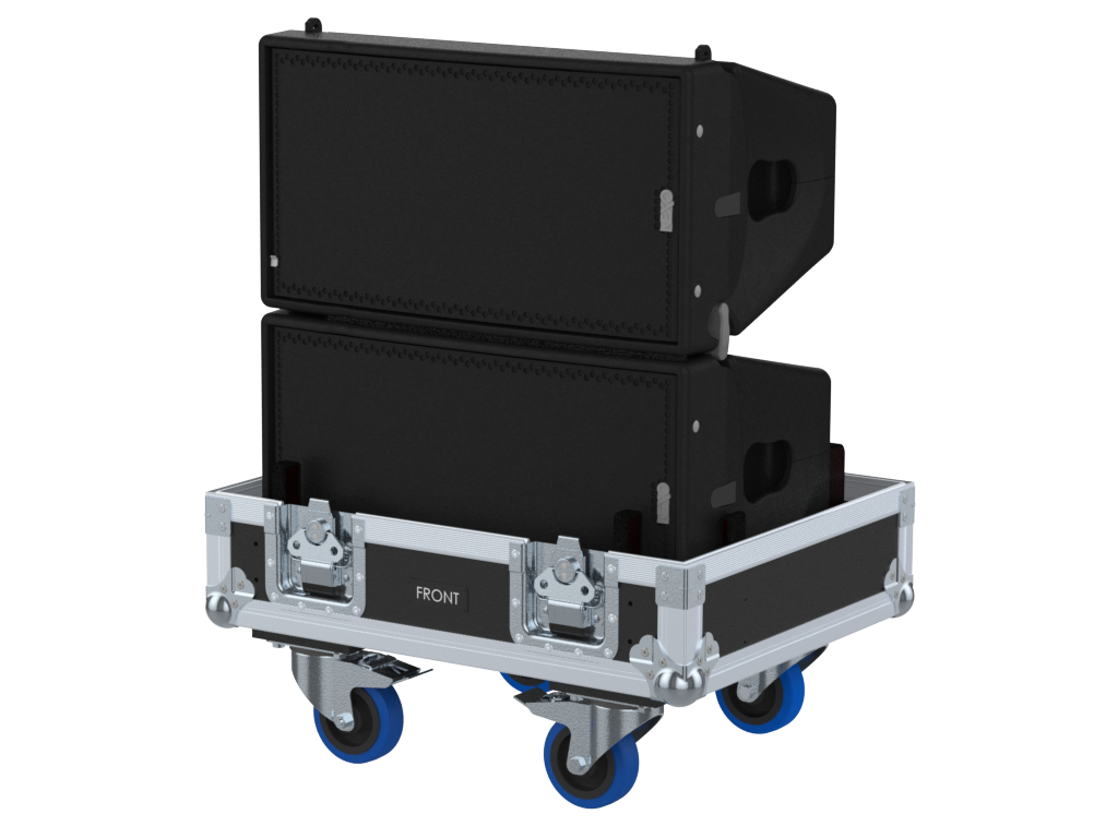 SANTOSOM LINE ARRAY Flight case 2x NEXO GEO M1012 (531x355x288mm)