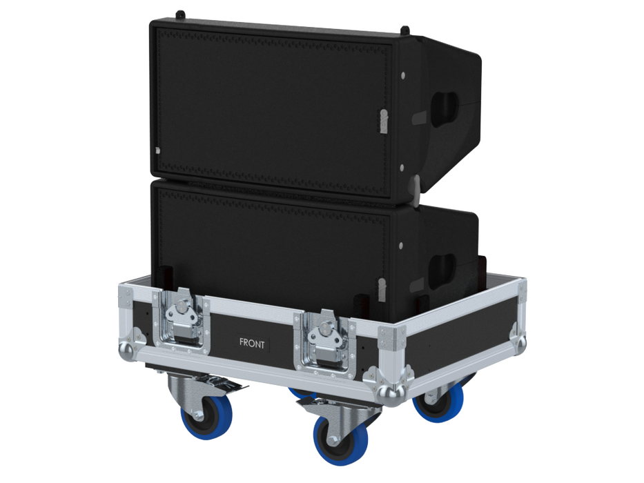 SANTOSOM LINE ARRAY Flight case 2x NEXO GEO M1012 (531x355x288mm)