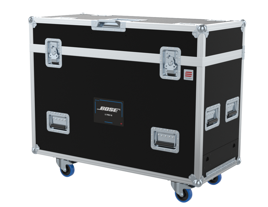 SANTOSOM PORTABLE PA Flight case PRO, 2x BOSE L1 PRO 16
