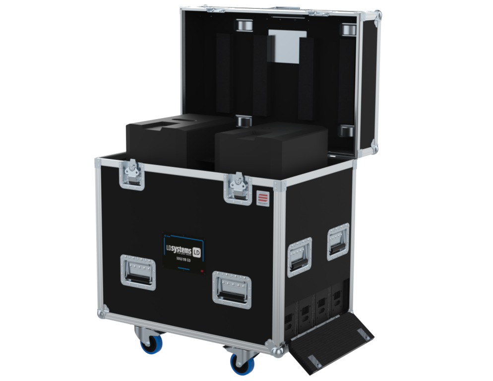 SANTOSOM Cabinet Flight case PRO, 2x LD Systems Maui® 11 G3