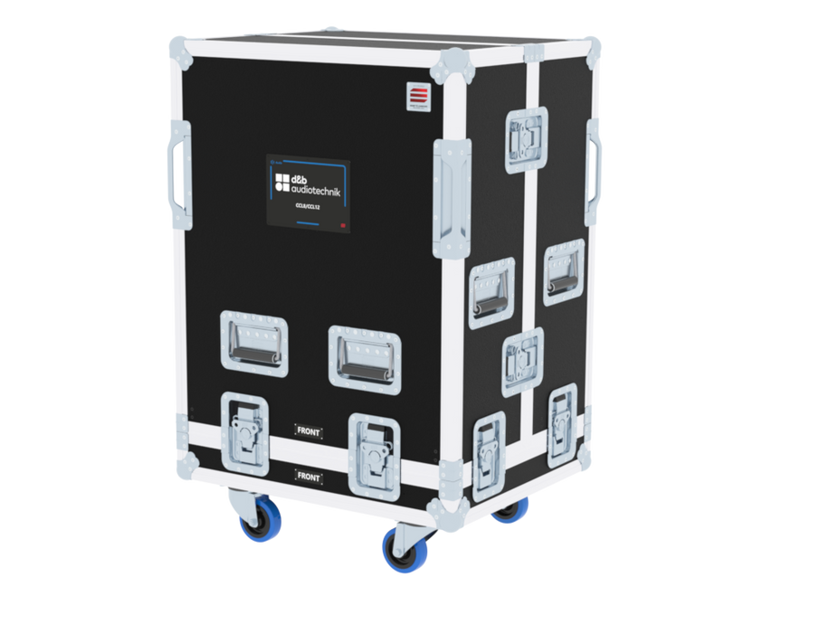 SANTOSOM LINE SOURCE Flight case PRO-3, 4x D&B CCL8/ 12