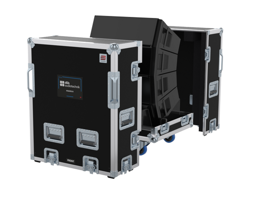 SANTOSOM LINE SOURCE Flight case PRO-3, 4x D&B CCL8/ 12