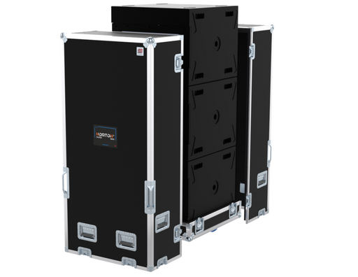 SANTOSOM LINE SOURCE Flight case PRO, 3x SUB NORTON NSX18