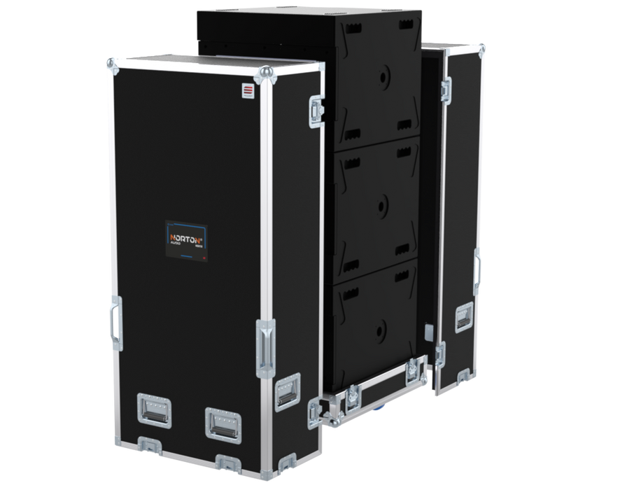 SANTOSOM LINE SOURCE Flight case PRO, 3x SUB NORTON NSX18