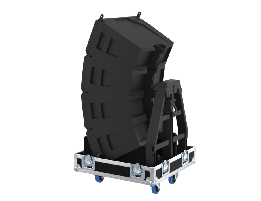 SANTOSOM LINE SOURCE Flight case PRO, 4x Top Line Array RCFHDL 28 -A