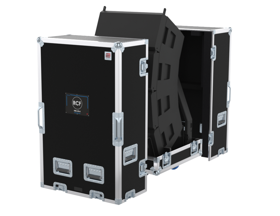 SANTOSOM LINE SOURCE Flight case PRO, 4x Top Line Array RCFHDL 28 -A