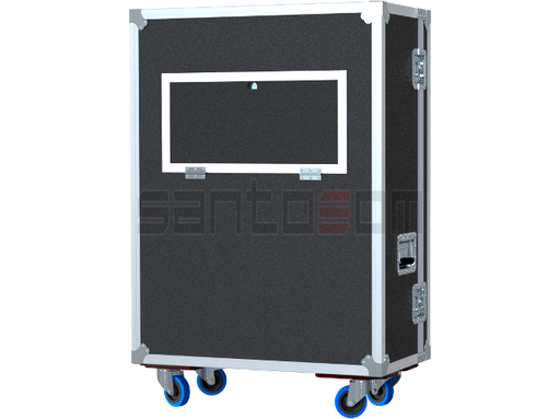 Santosom Backline  Flight Case, Blackstar HTV 412A + HT Stage 100