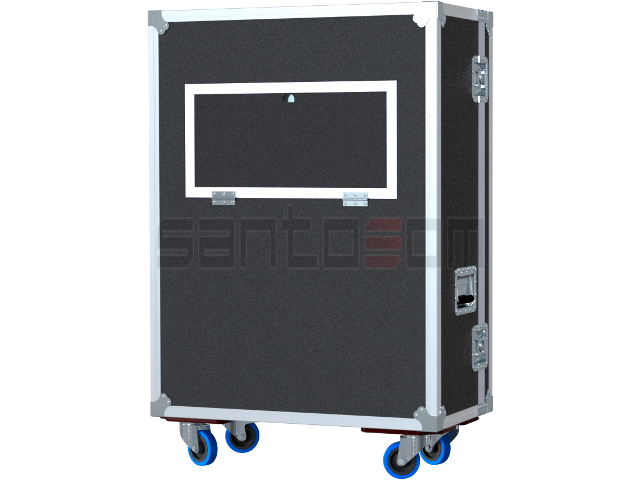 Santosom Backline Flight Case, Blackstar HTV 412A + HT Stage 100