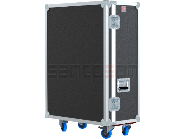 Santosom Backline Flight Case, Blackstar HTV 412A + HT Stage 100