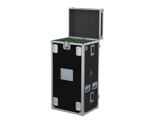 SANTOSOM MICROPHONE STANDS Flight case PRO, 20x Mic Stand Ø105x1090