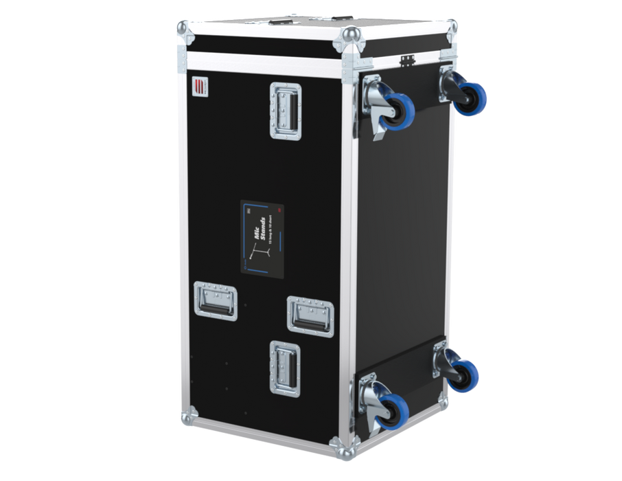 SANTOSOM MICROPHONE STANDS Flight case PRO-1,Tripés Microfone 15long 10short