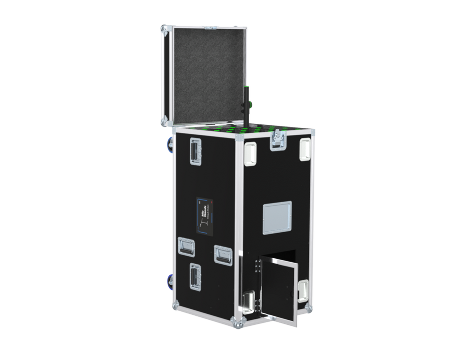 SANTOSOM MICROPHONE STANDS Flight case PRO-1,Tripés Microfone 15long 10short