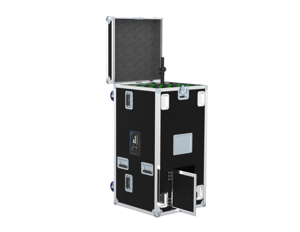 SANTOSOM MICROPHONE STANDS Flight case PRO-1,Tripés Microfone 15long 10short