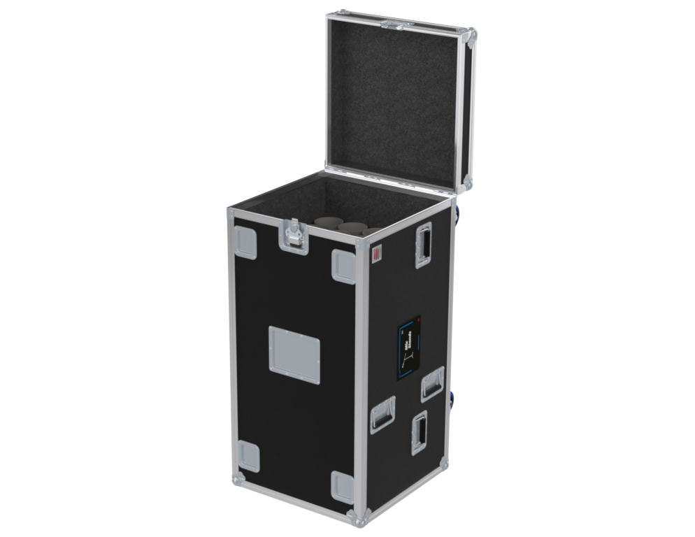 SANTOSOM MICROPHONE STANDS Flight case PRO-1, 25 Mic Stands (Ø105x1090)