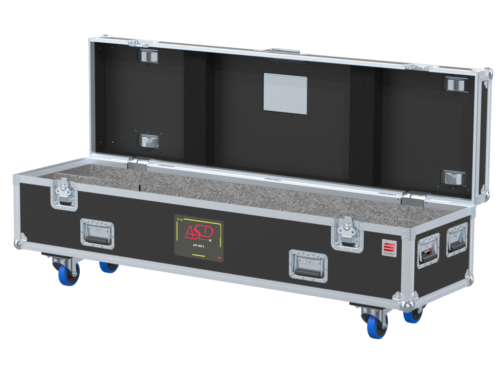 Santosom Lift Stands Flight case PRO, 2x ASD ALT 400C