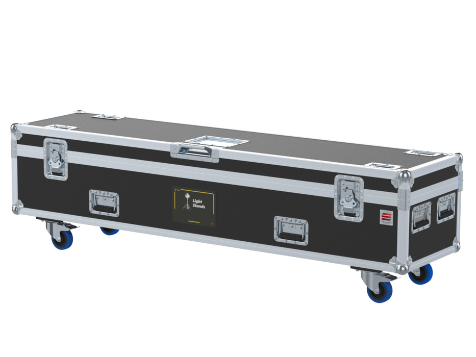 Santosom Lift Stands Flight case PRO, 2x Manfrotto Wind Up 087NWB