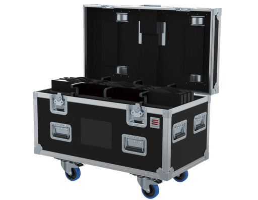 SANTOSOM MICROPHONE STANDS Flight case PRO, 8x Mic Stands K&M 260