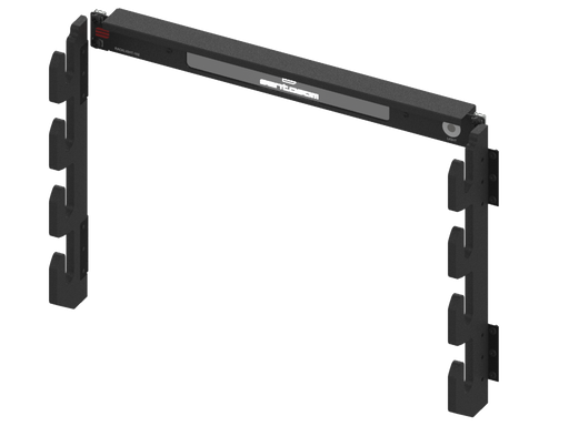 Santosom ACCESSORY 8U Front Side Stage Rack Kit for RCS