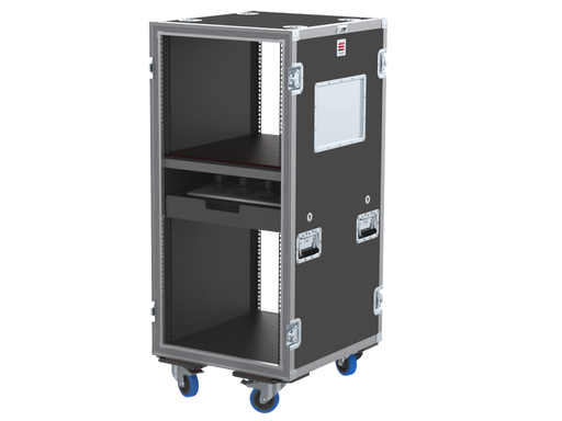 SANTOSOM RACK 19" Rack Espuma-Rack DDR, 24U 600 Anti-choque