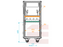 SANTOSOM RACK 19" Rack Espuma-Rack DDR, 24U 600 Anti-choque